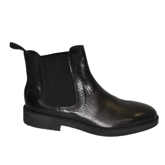 New! To Boot New York Wilford Chelsea Boot Black Size 13 US Leather DD490